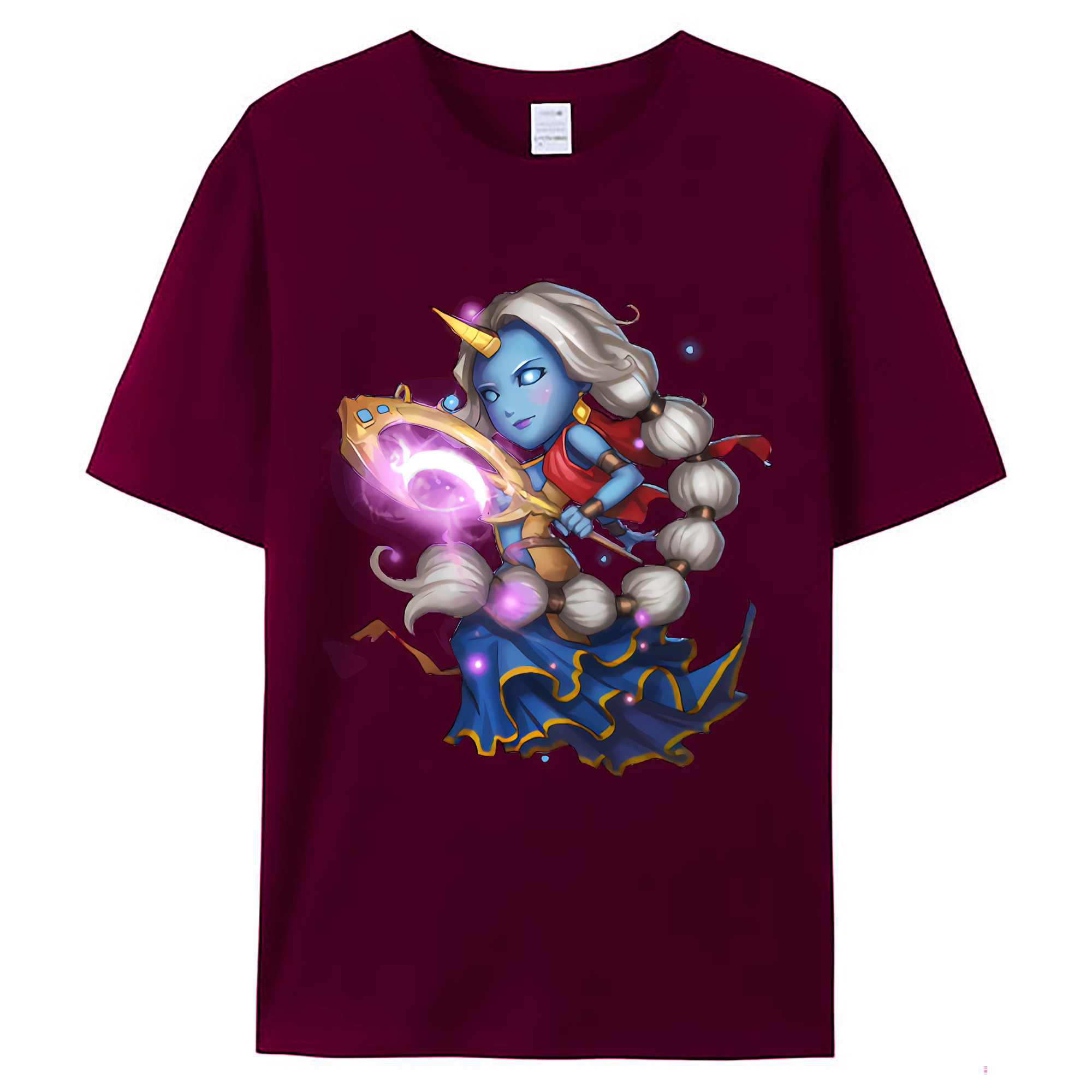 （画像用） リーグ・オブ・レジェンド League of Legends LOL レディースカジュアルプリントTシャツ（綿100％）